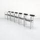 Trix Dining Chair Set by Karl Friedrich Förster for KFF 1980s
