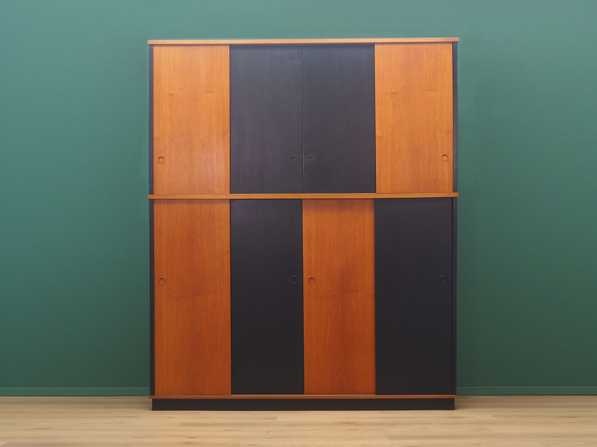 Teak wardrobe, scandinavian design, 1970s, manufacturer: Sweden