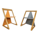 Pair of Memphis style postmodern chairs | 1980s
