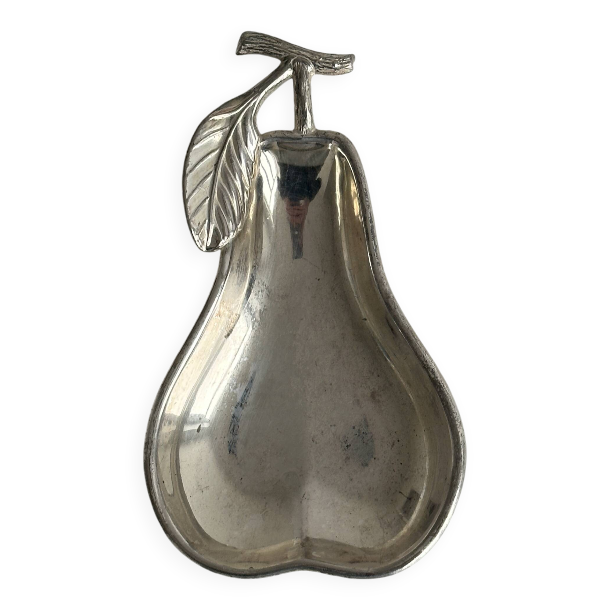Small pear metal pocket holder
