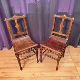 Pair of Secession chairs, 19th/20th century