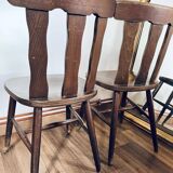 Pair of bistro chairs