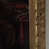 17th century oil on copper depicting Saint Jerome