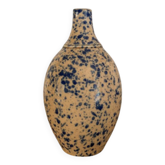 Vase soliflore moucheté