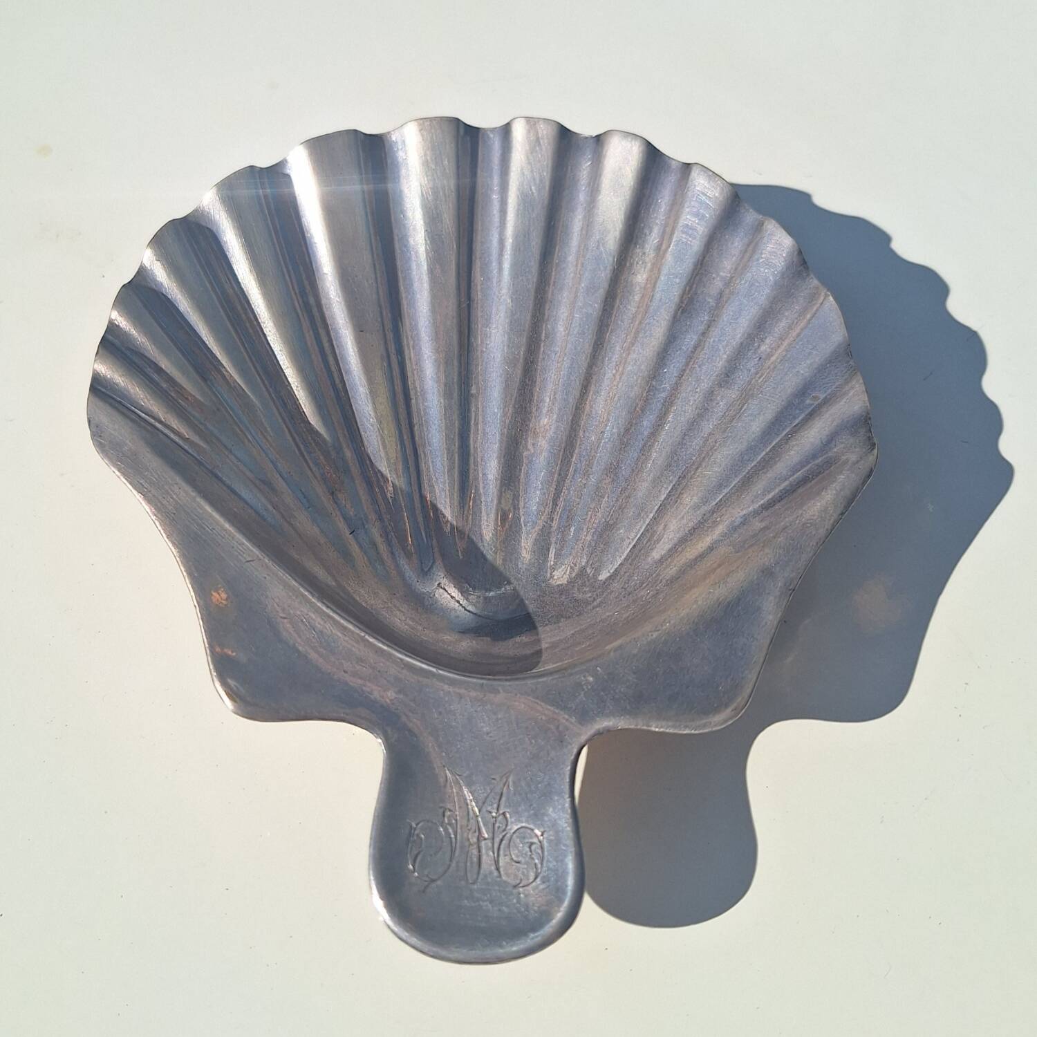 Christofle scallop plate