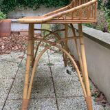 Bureau  / console bambou
