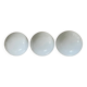Lot de 3 appliques en opaline