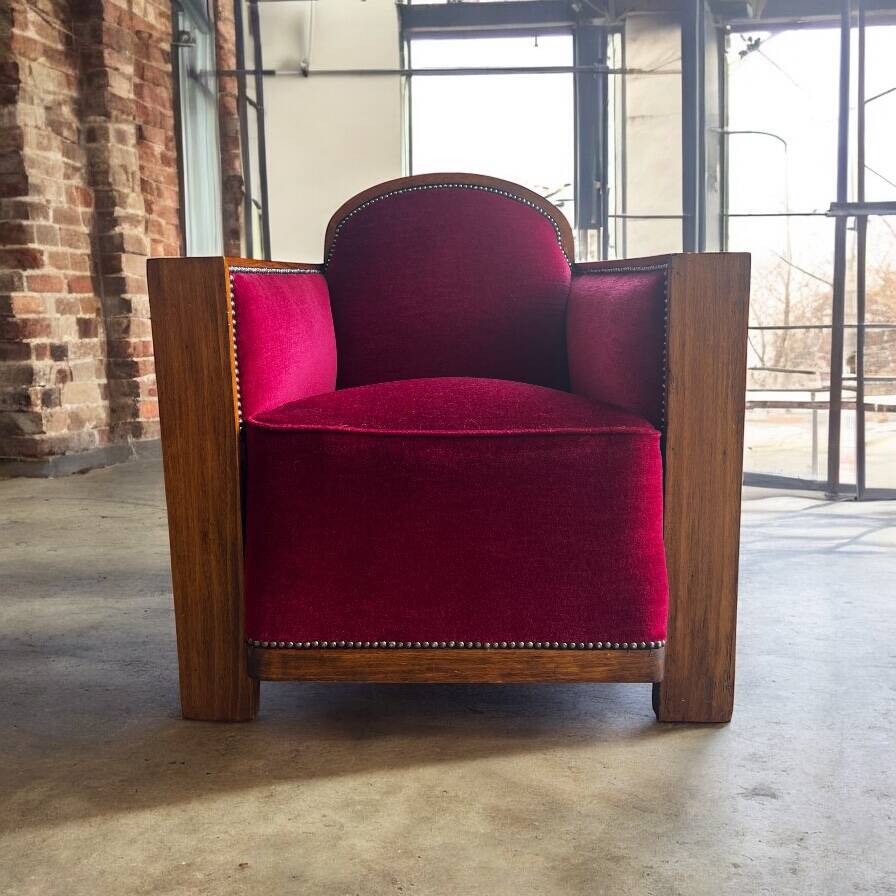 Vintage Art Deco club chair/armchair/seat