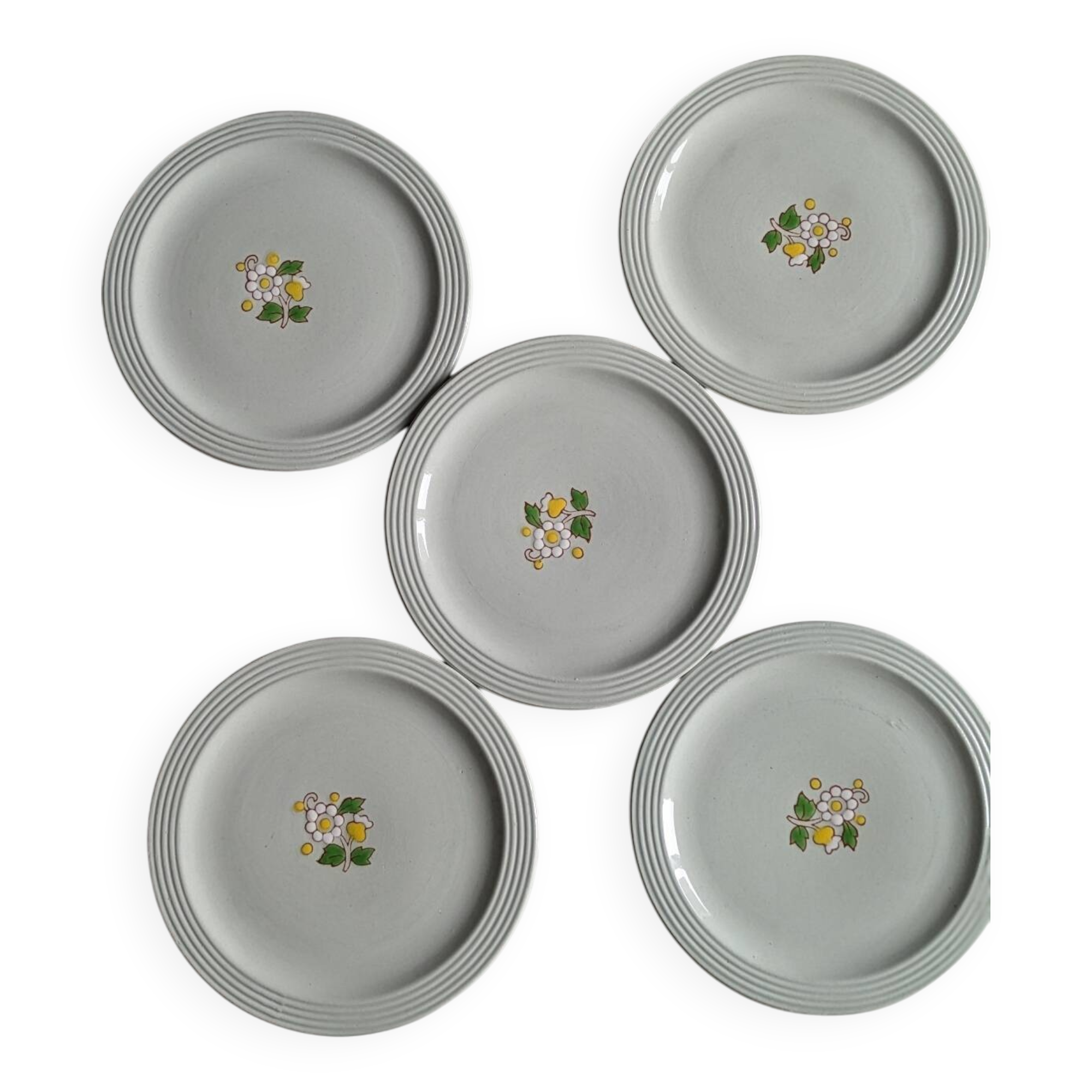 Longwy dessert plates