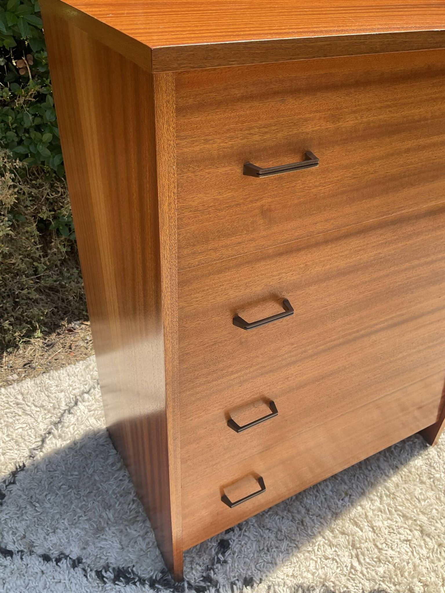 Vintage shoe cabinet from the 1970s.