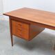 Freestanding executive desk by Oswald Vermaercke for V-Form, 1960s