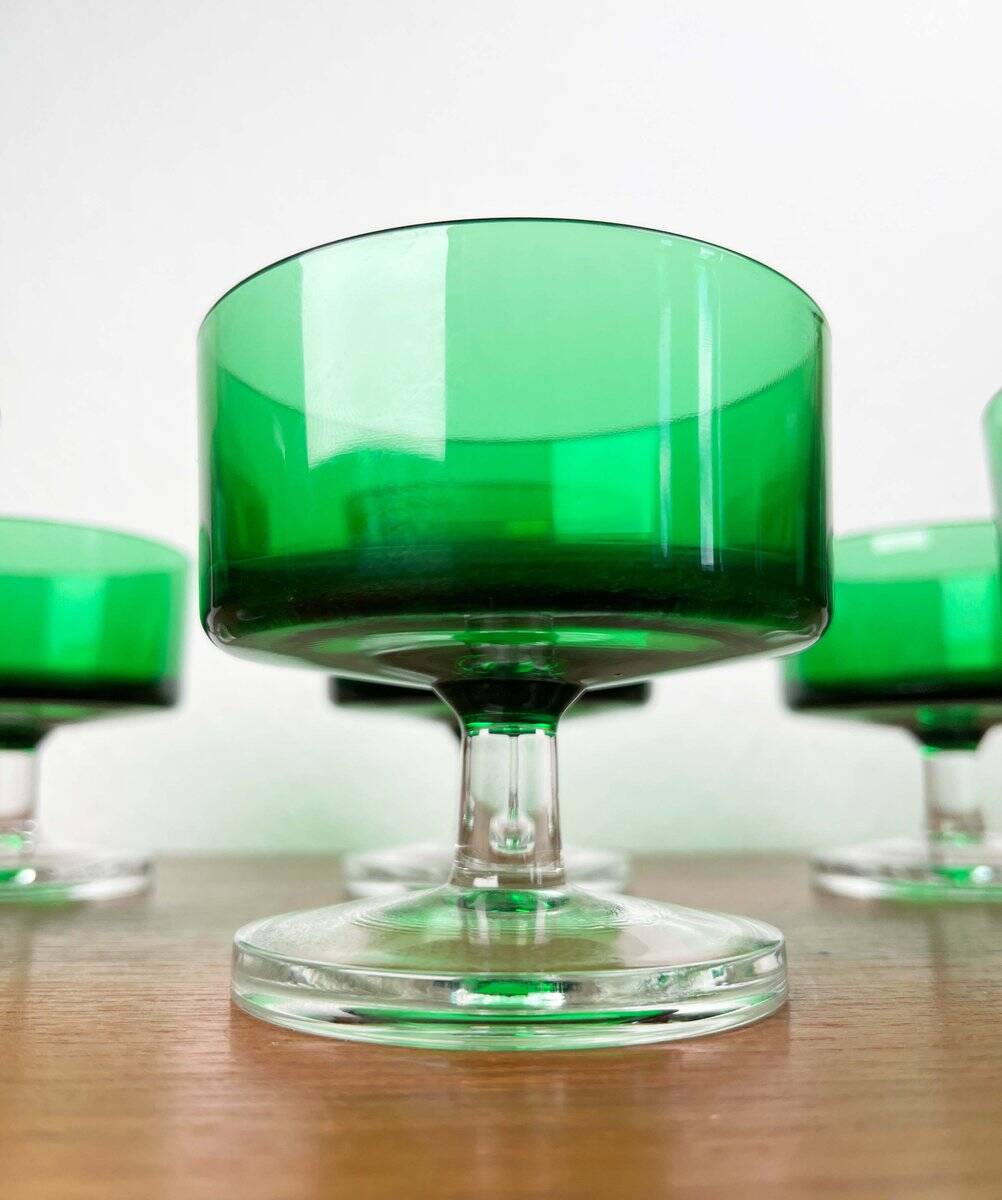 Vintage drinking glasses by Luminarc, 1970s, set of 6.