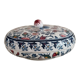 Gien earthenware bonbonnière