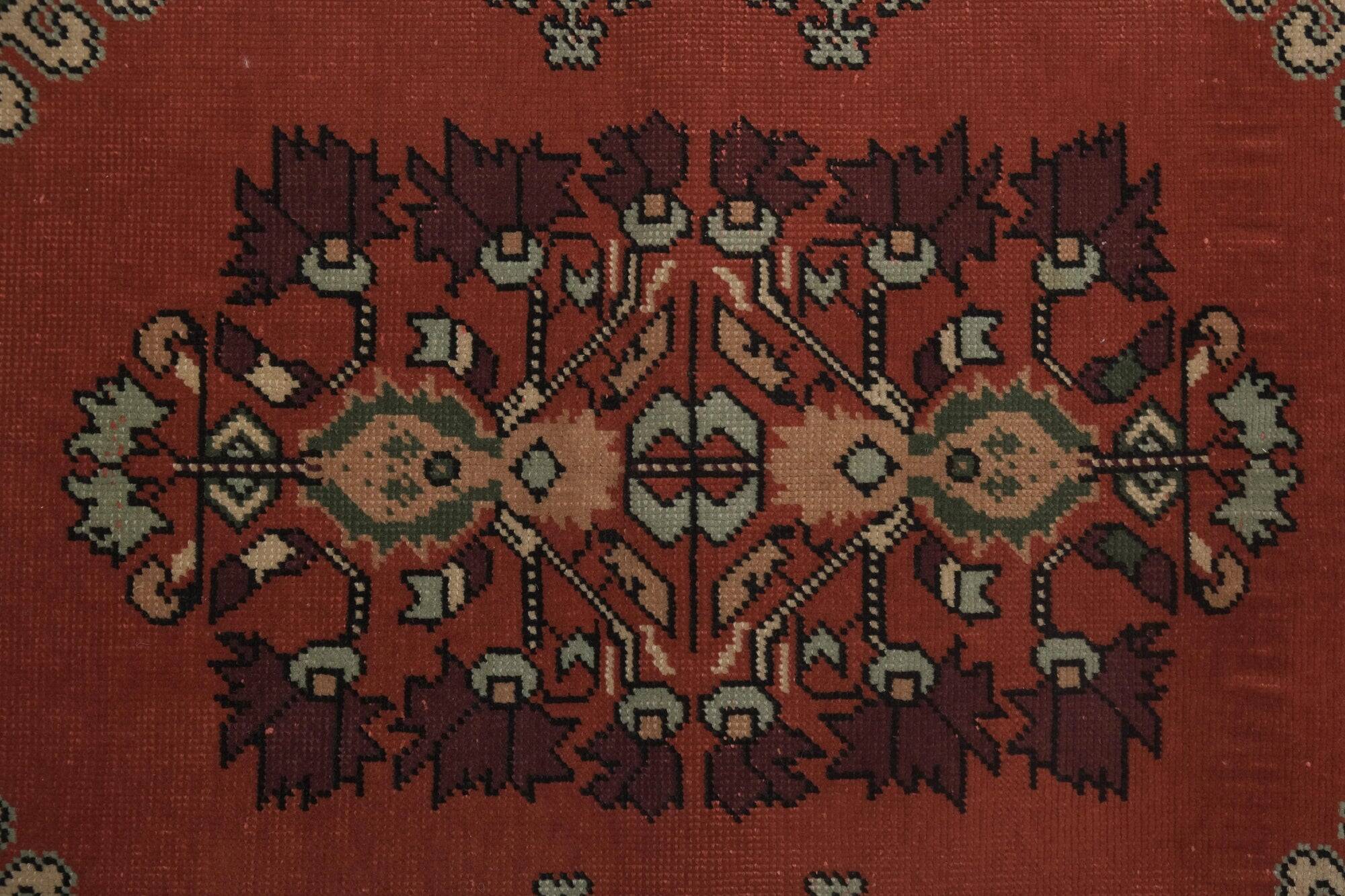 Vintage Turkish rug handmade 188x280 cm