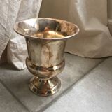 Silver metal cup