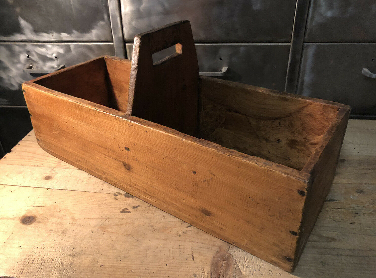 Wooden crate by trade
