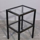 Pair of Pierre Vandel Paris side tables, 1970s