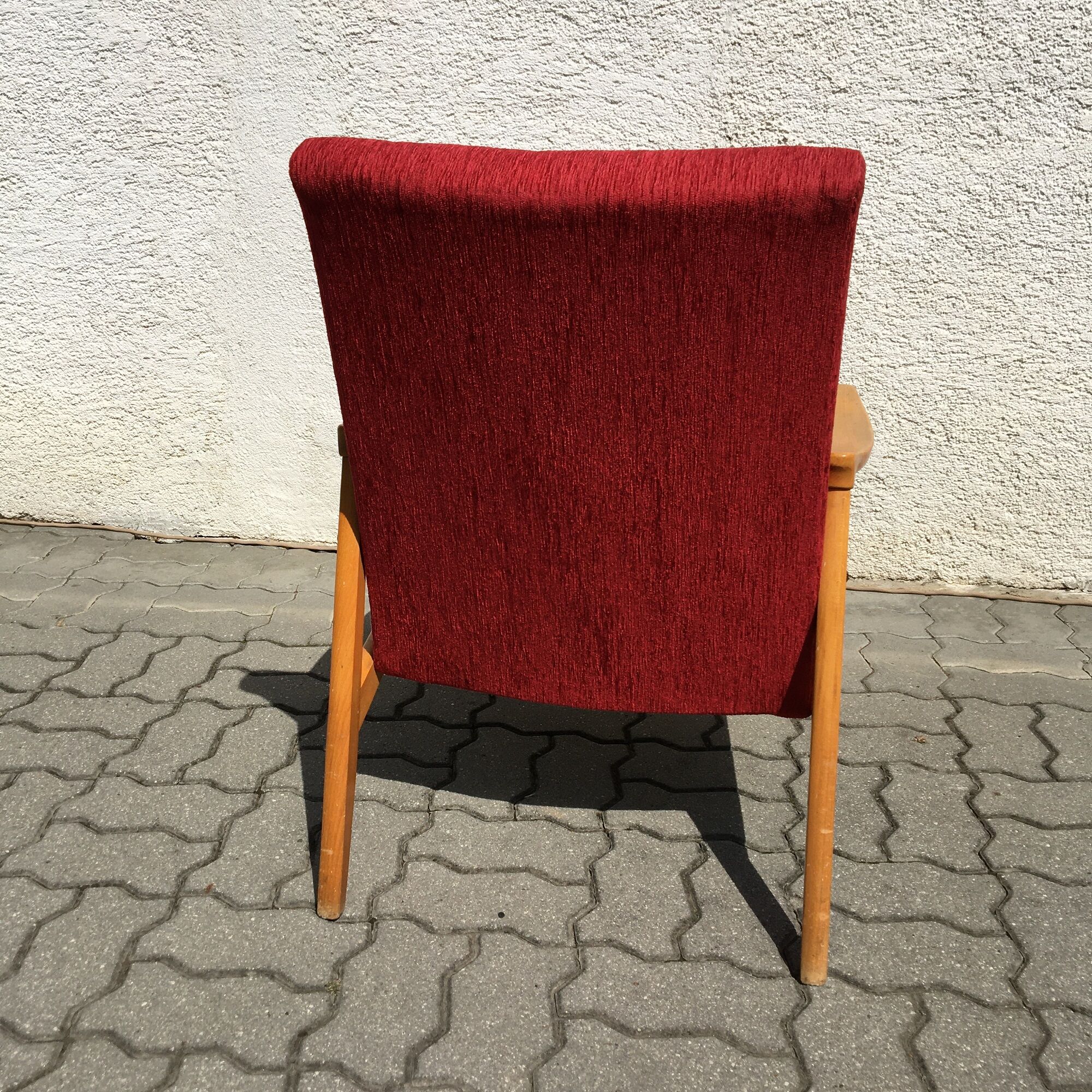 Fauteuil Jiri Jiroutek pour Interier Praha vintage 60s