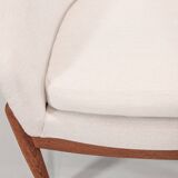 Oak PD30 lounge chair by Ib Kofod Larsen for Bovenkamp