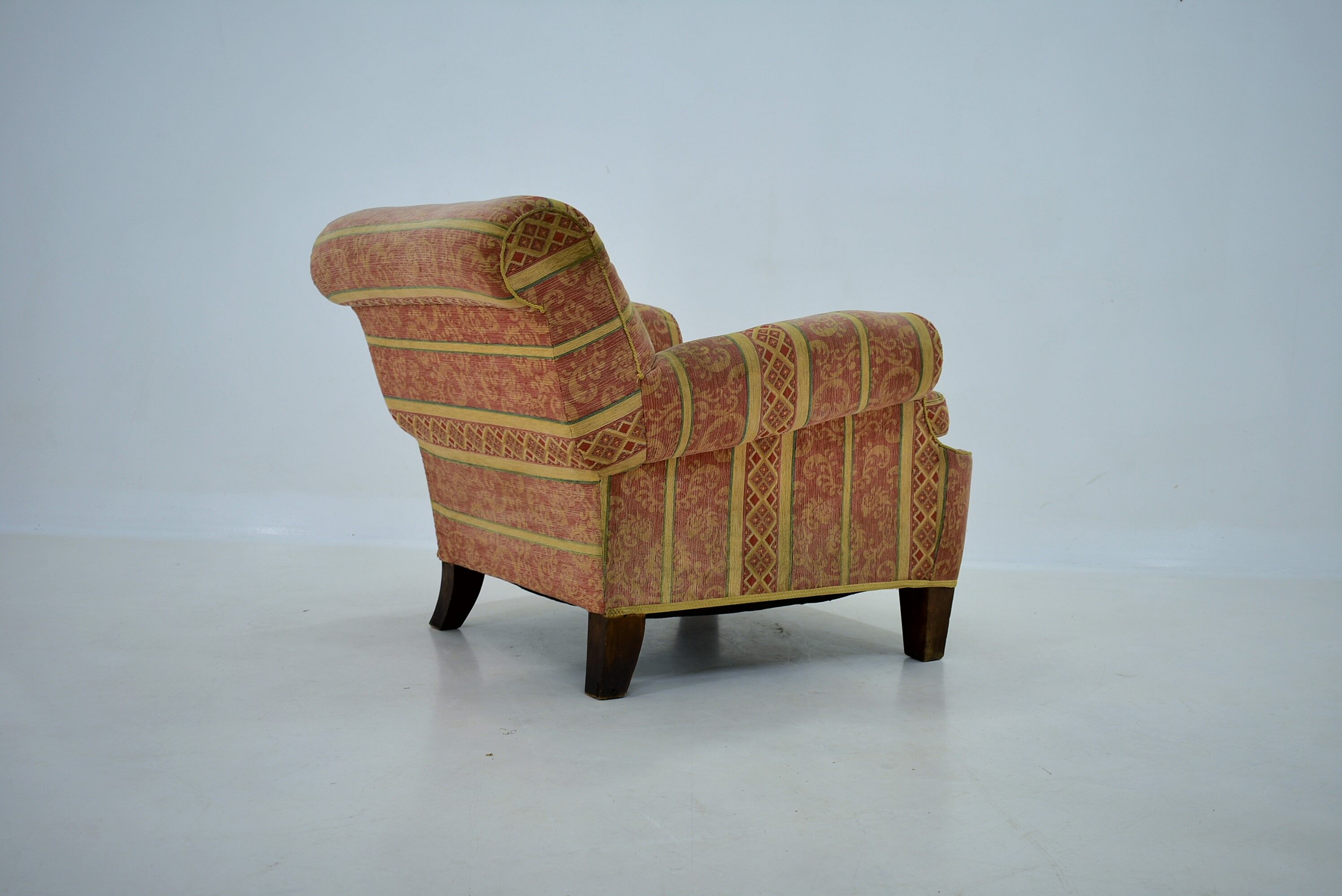 1940s Art Deco Armchair, Czechoslovakia