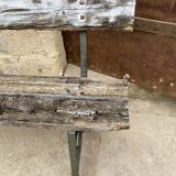 Wooden garden bench 1970