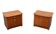 Set Art Deco nightstands Nutwood 1930s Holland