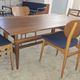 Metamorphic dining / coffee table in teak by Kai Kristiansen, Denmark 1960s