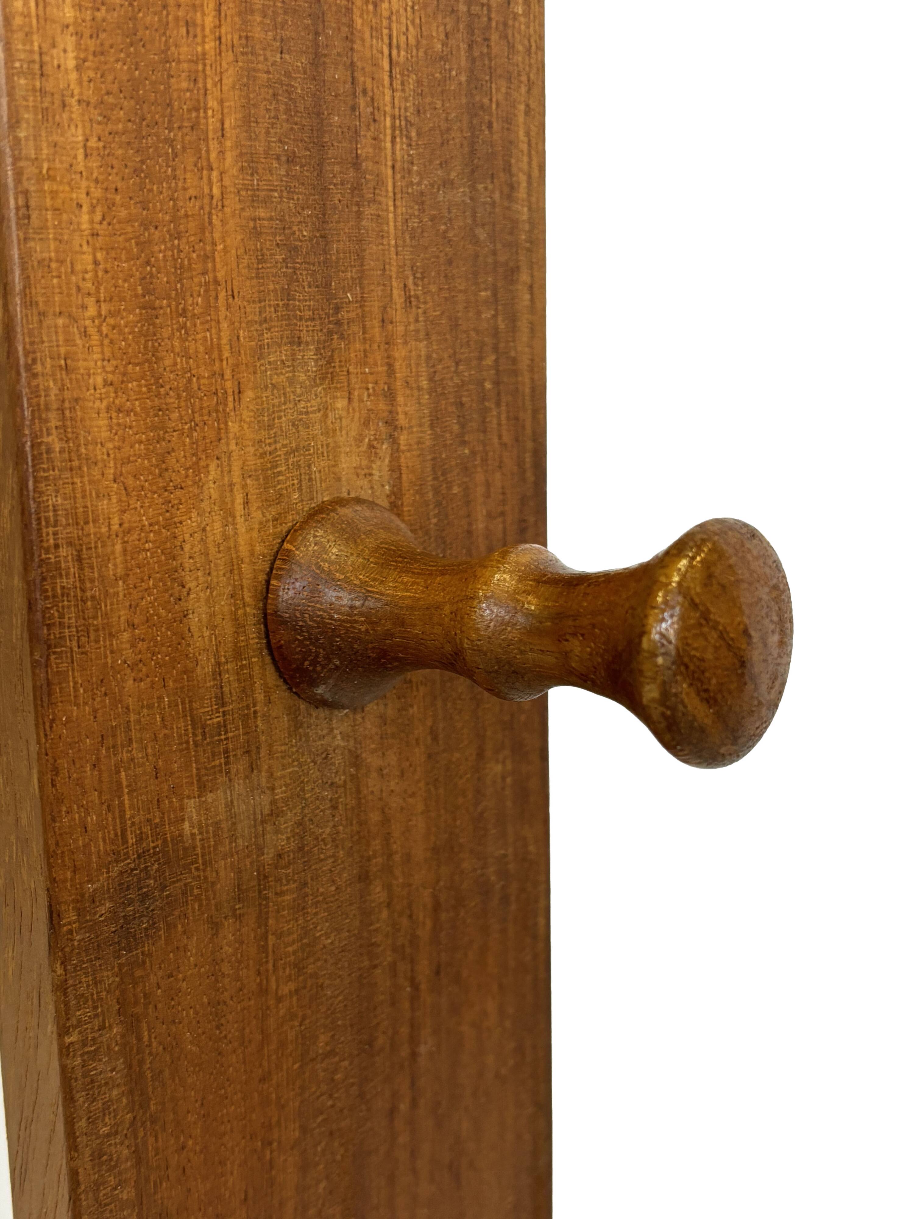 Vintage Danish Wall Coat Racks - Set of 2 in Teak Danish Design