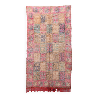 Boujad. tapis marocain vintage, 135 x 243 cm