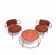 Beautiful rare outdoor / indoor set by ontwerpburo / eindhoven