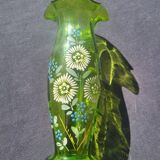Vase émaillé art nouveau