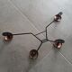 1950s patère coat rack