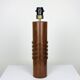 Massive rosewood lamp Denmark 1950