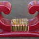 pair of ceramic candle holders 50s