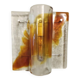 Murano glass wall lamp by Mazzega