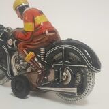 Vintage tin toy motorcycle