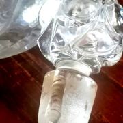 Charles X decanter with cabochons