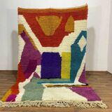 Moroccan rug in handmade wool 2.5 x 1.5 m
