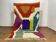 Moroccan rug in handmade wool 2.5 x 1.5 m