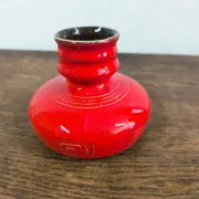 Vase, pichet rouge vintage West Germany