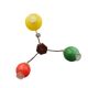 Lampe Soutnik multicolore des années 60