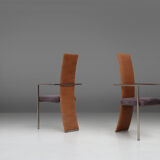 set of 6 chairs by Belgo Chrom