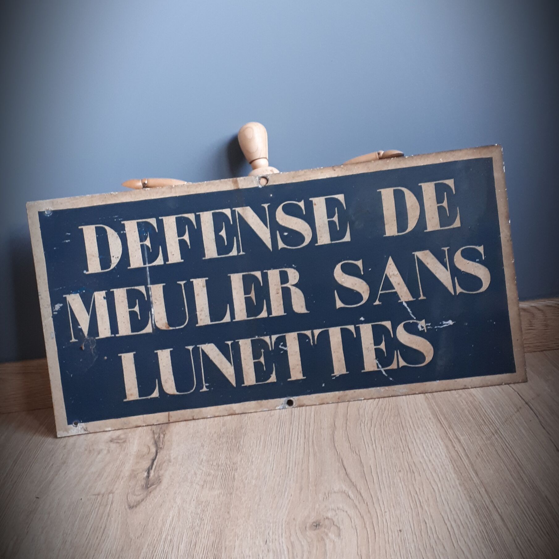 Plate Defense to grind without glasses