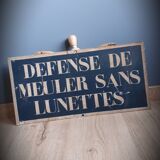 Plate Defense to grind without glasses