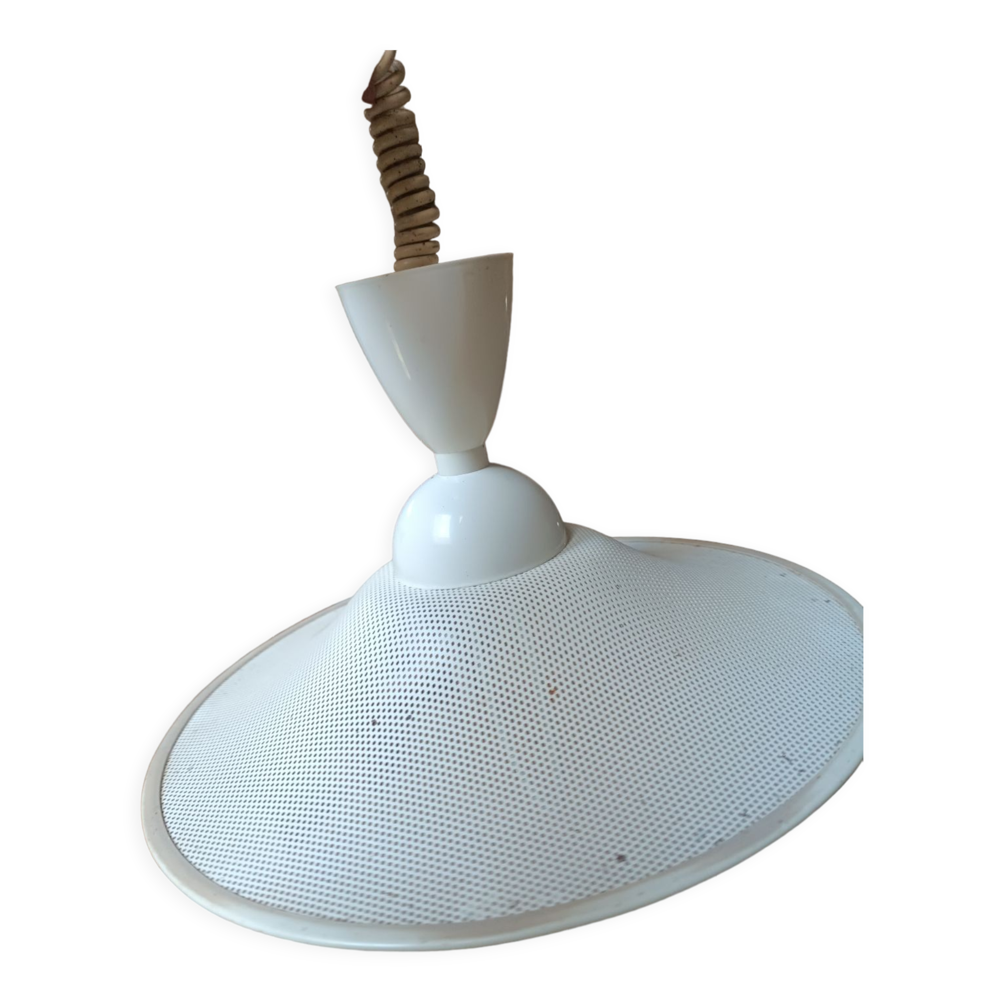 Retractable pendant lamp