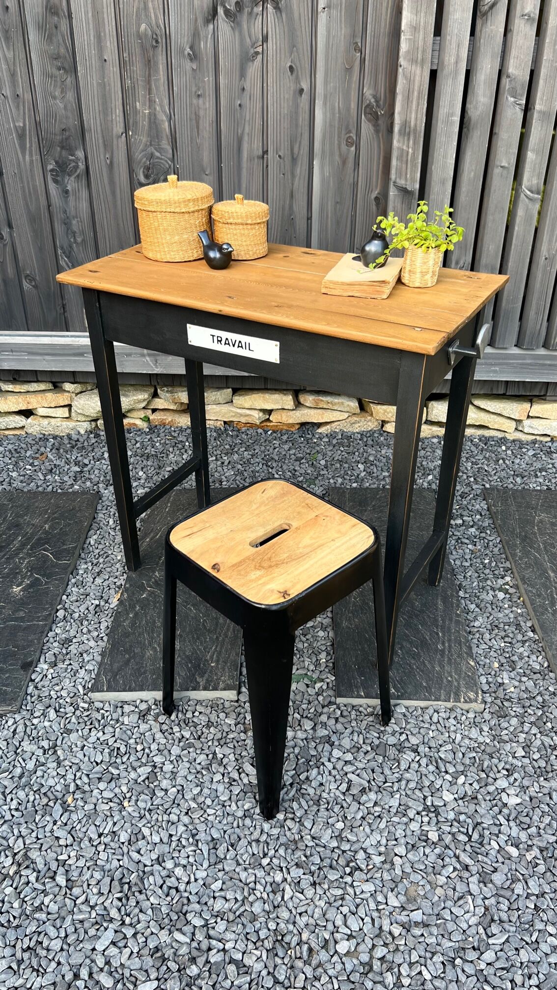 Small restored “work” desk