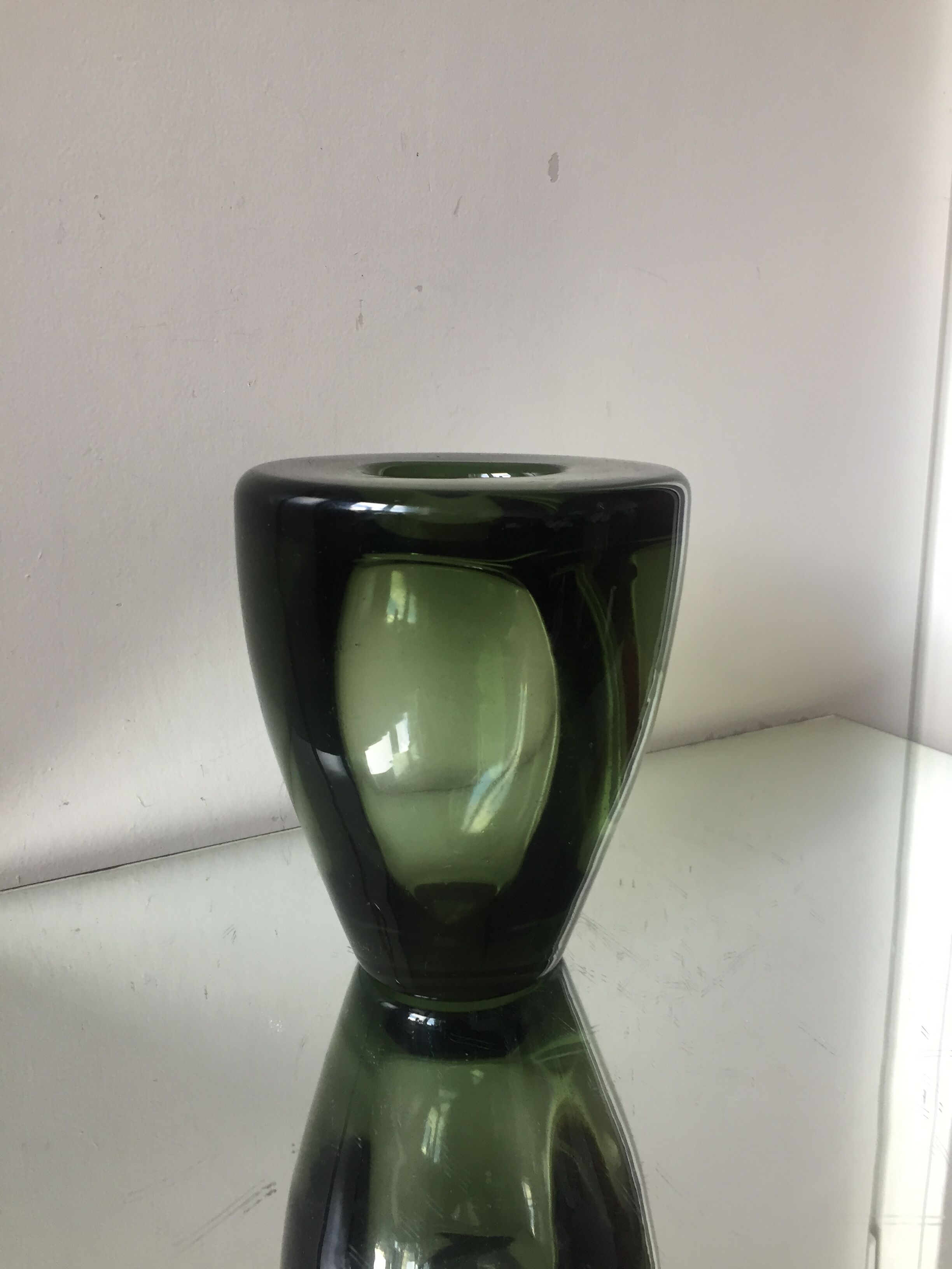 Danish Holmegaard vase by Per Lutken 1960's