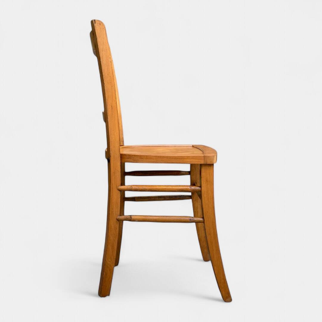 4 vintage Luterma bistro chairs 1940