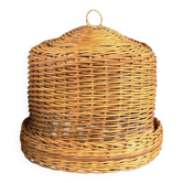 Cloche à fromage en rotin - Ref 1271