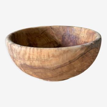 Wooden salad bowl